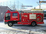 消防ポンプ自動車CD-Ⅱ型　納入事例2